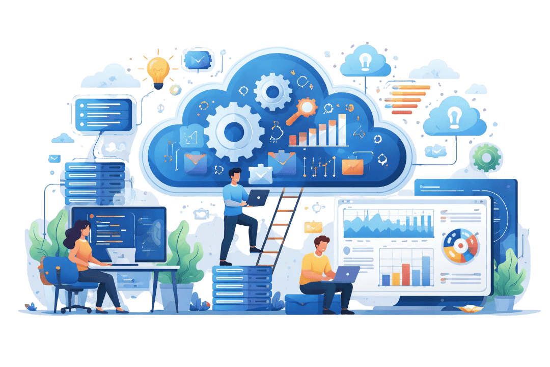 heading image cloud solution development