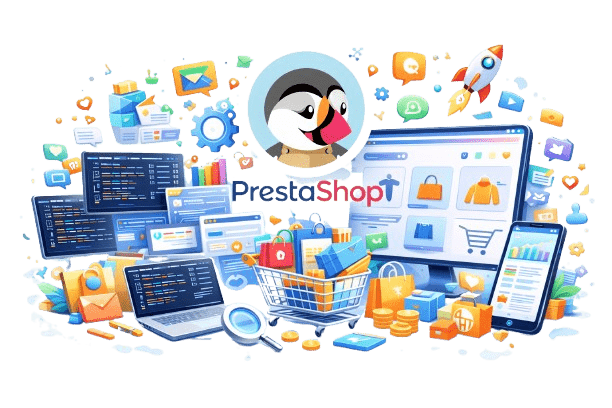 prestashop development heading image