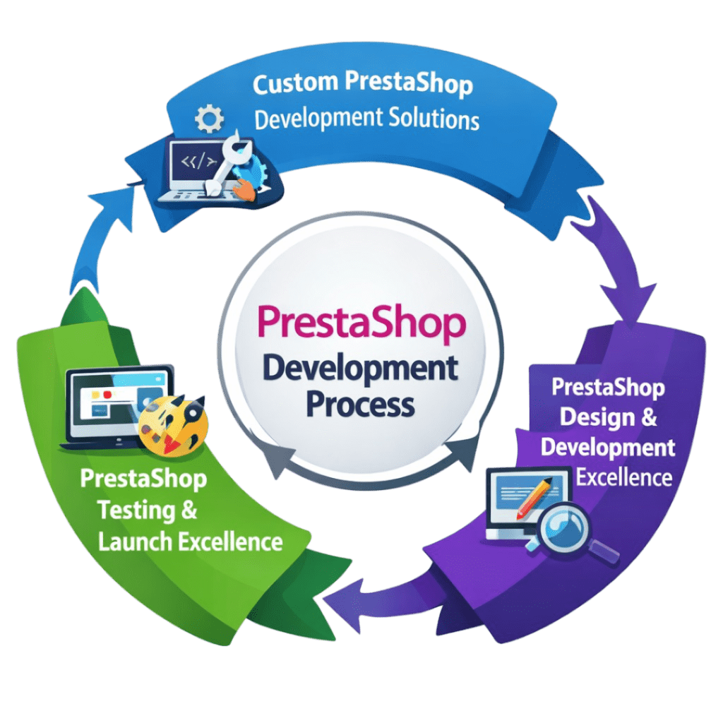 process of prestashop development
