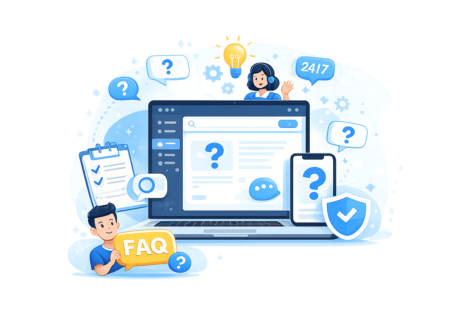 frequently asked question about API integration and wordpress